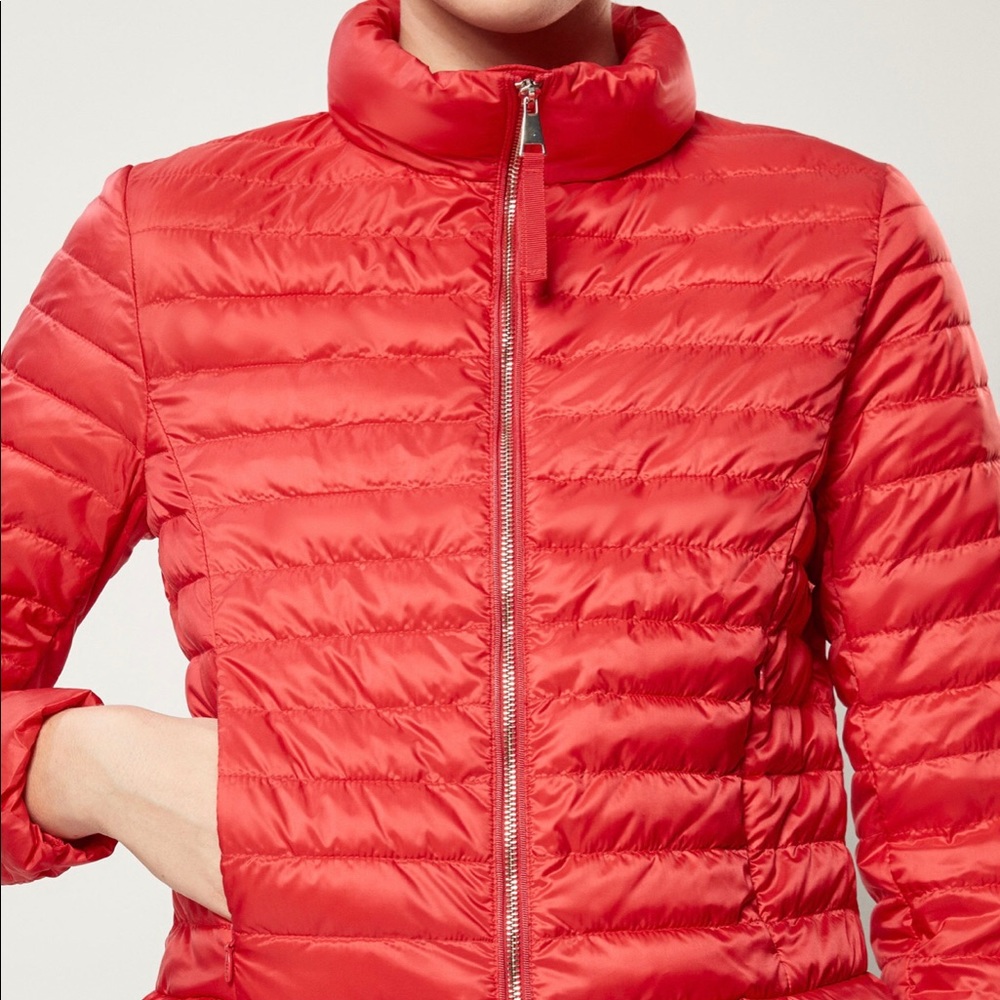 Massimo Dutti Embellished Quilted Jacket